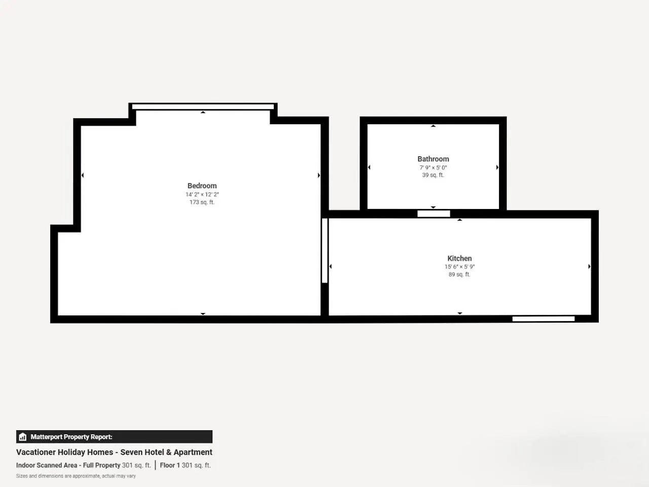 Seven Hotel And Apartments - Calm Studio In Palm Dubai